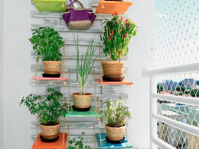 Mini-Horta na Varanda
